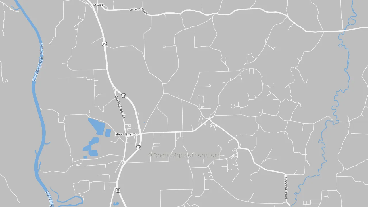 Transit Grade map of 39746, MS