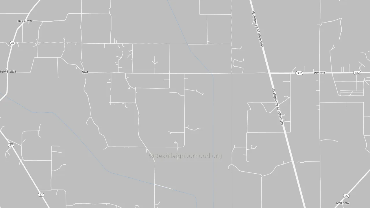 Transit Grade map of 39756, MS