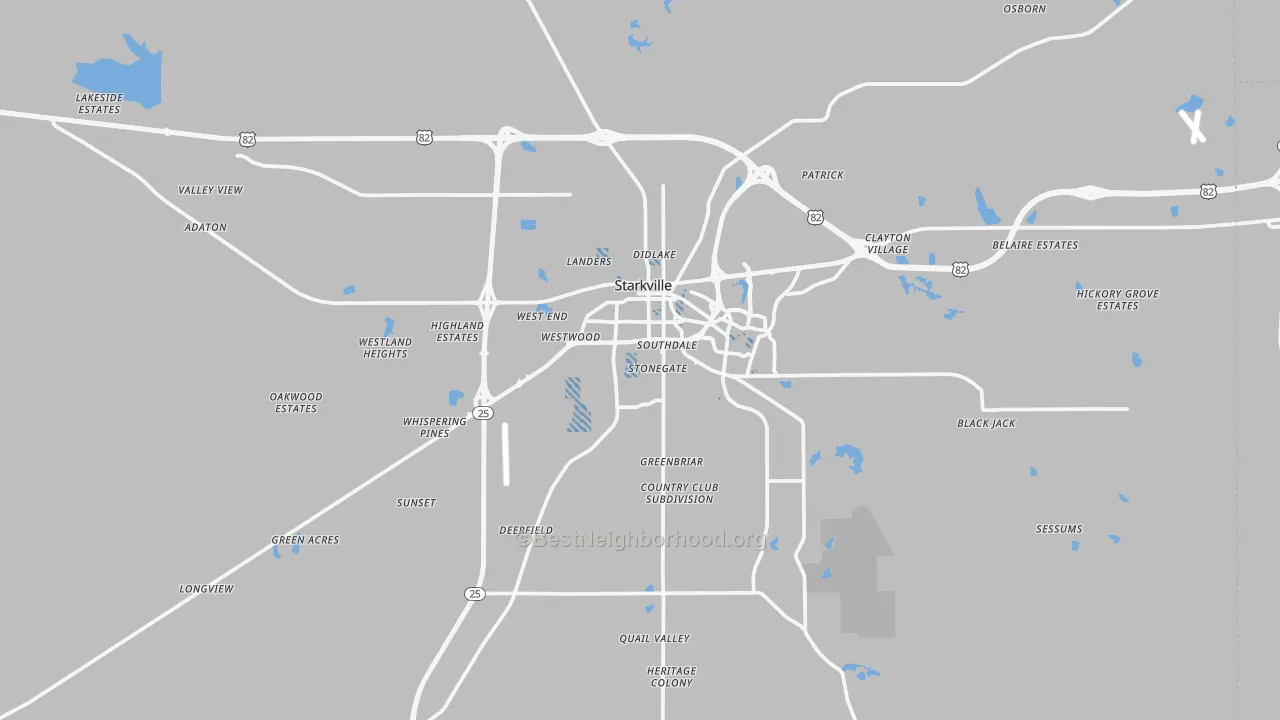 Transit Grade map of 39759, MS