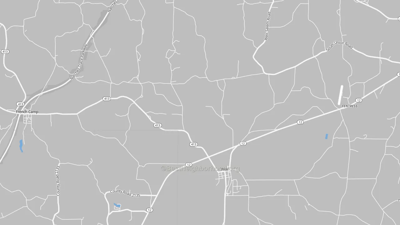 Transit Grade map of 39772, MS