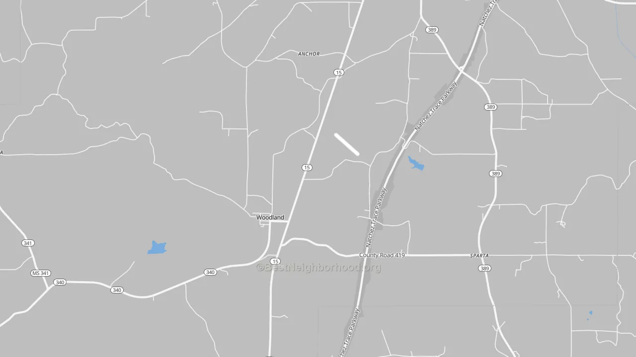 Transit Grade map of 39776, MS