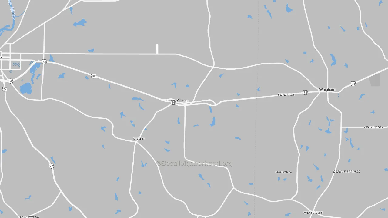 Transit Grade map of 39834, GA