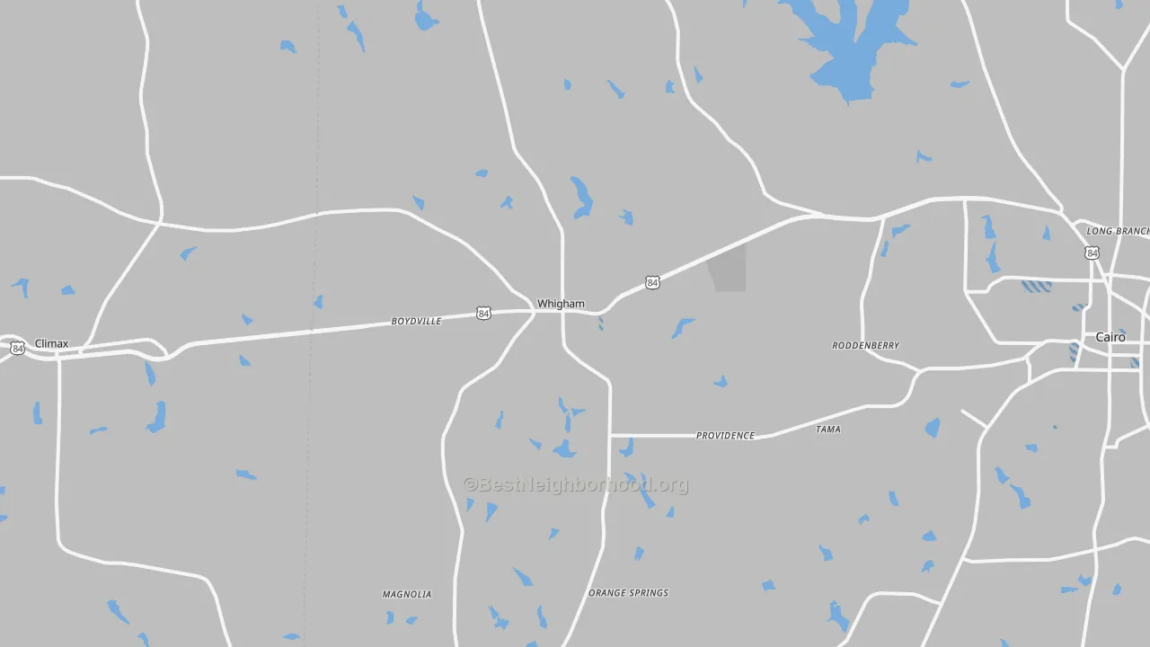 Transit Grade map of 39897, GA