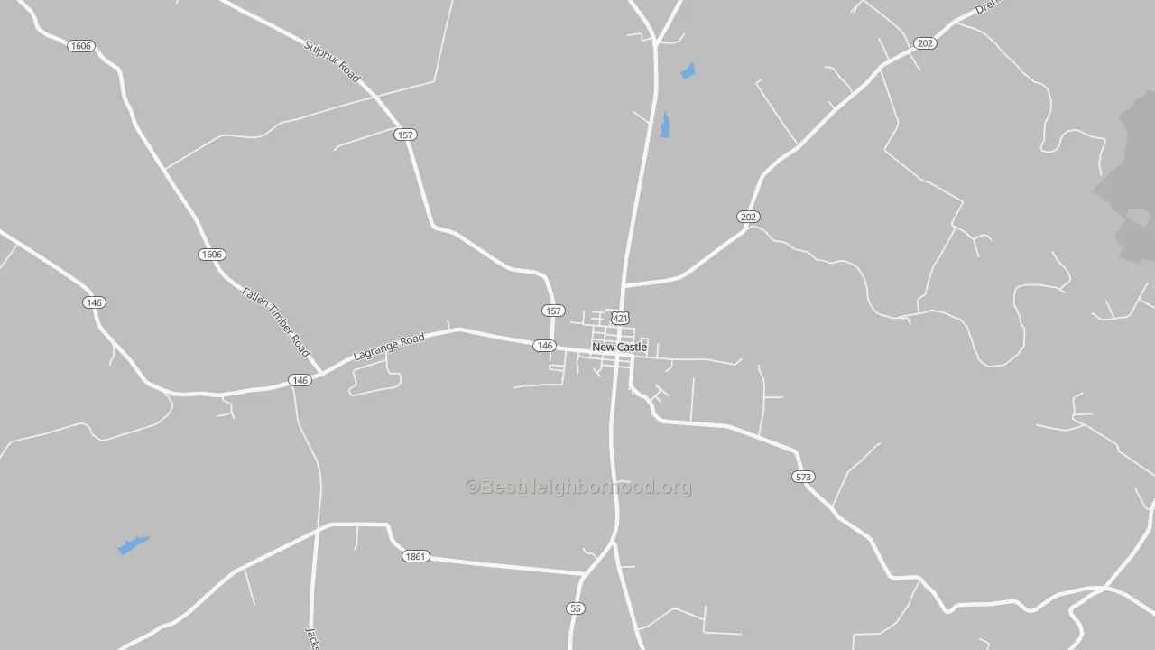 Transit Grade map of 40050, KY