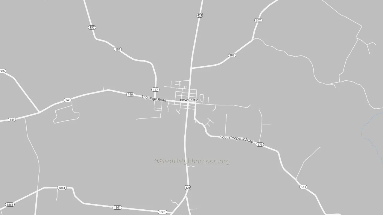 Transit Grade map of 40058, KY