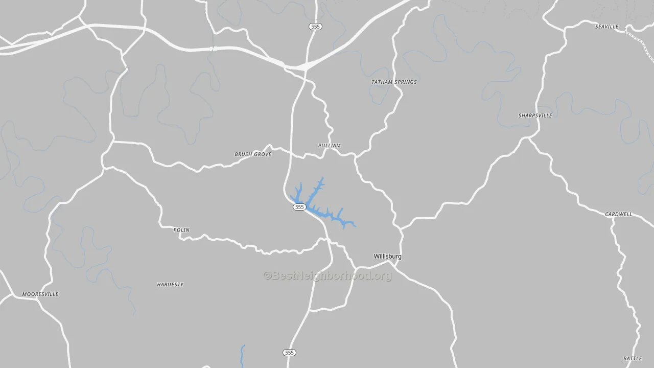 Transit Grade map of 40078, KY
