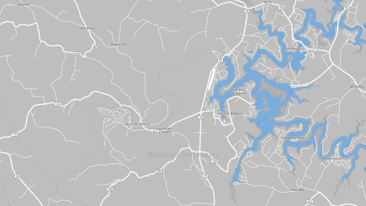 Transit Grade map of 40119, KY
