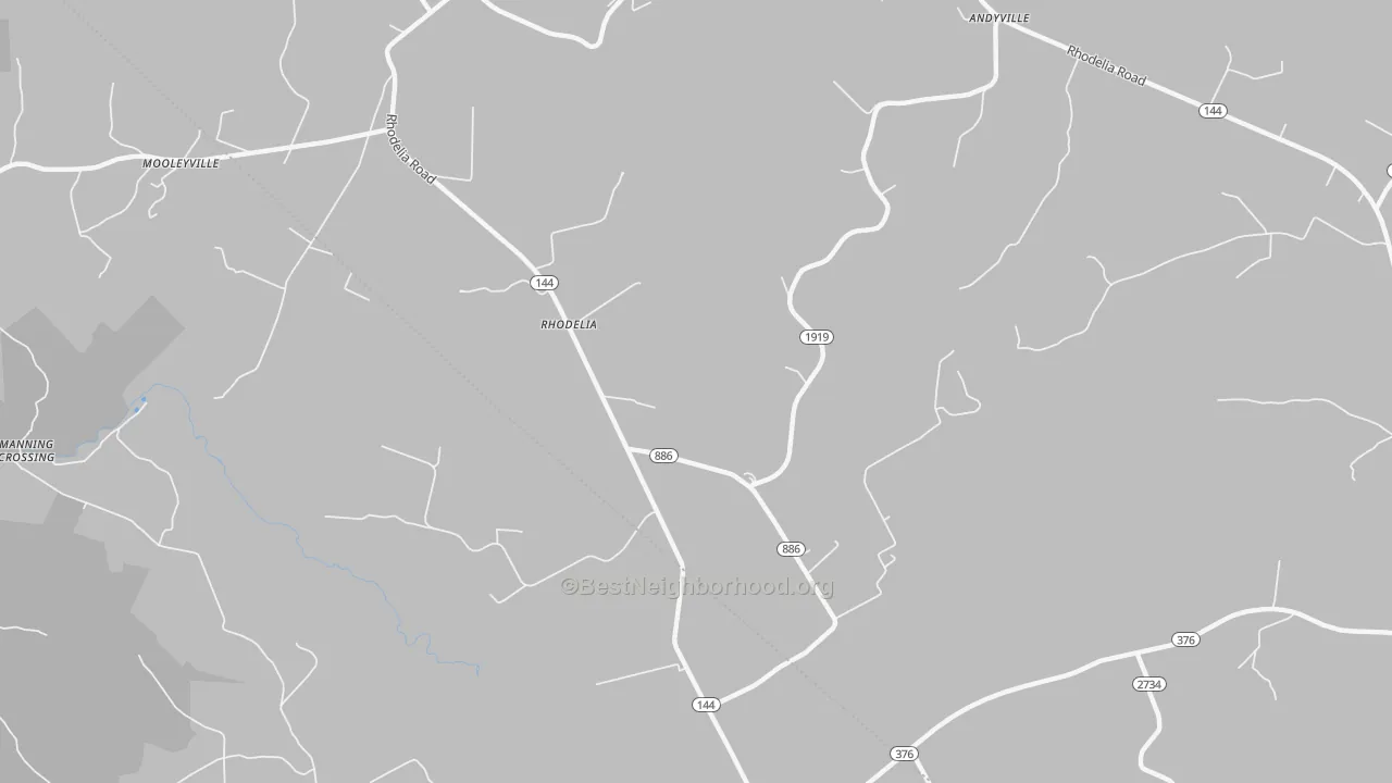 Transit Grade map of 40161, KY