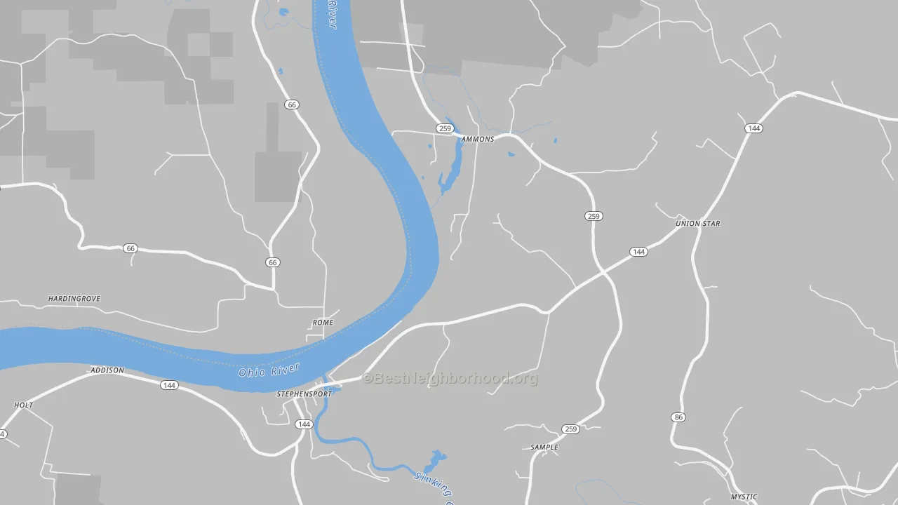 Transit Grade map of 40170, KY
