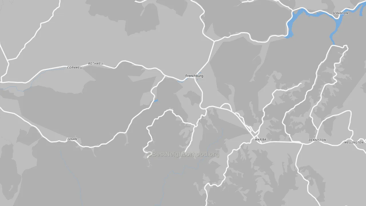 Transit Grade map of 40322, KY