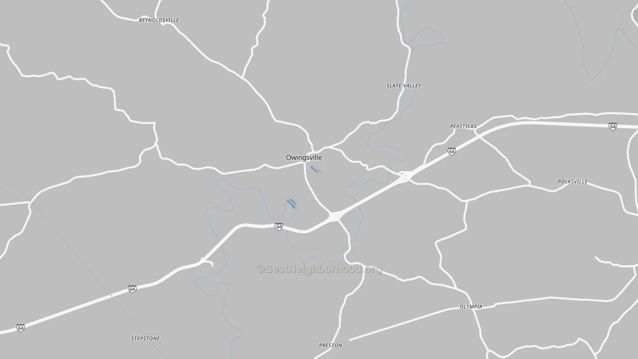 Transit Grade map of 40360, KY