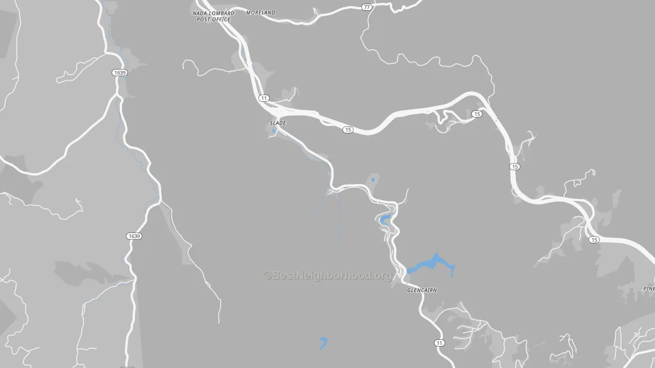 Transit Grade map of 40376, KY
