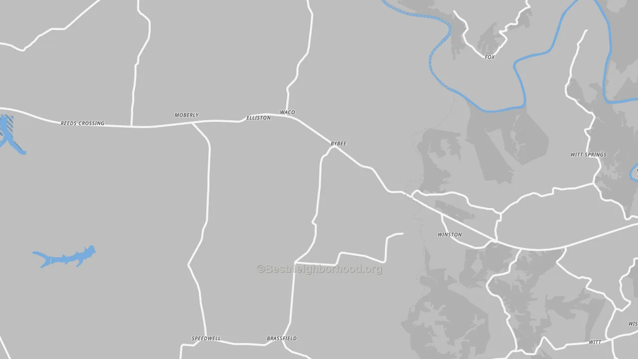 Transit Grade map of 40385, KY