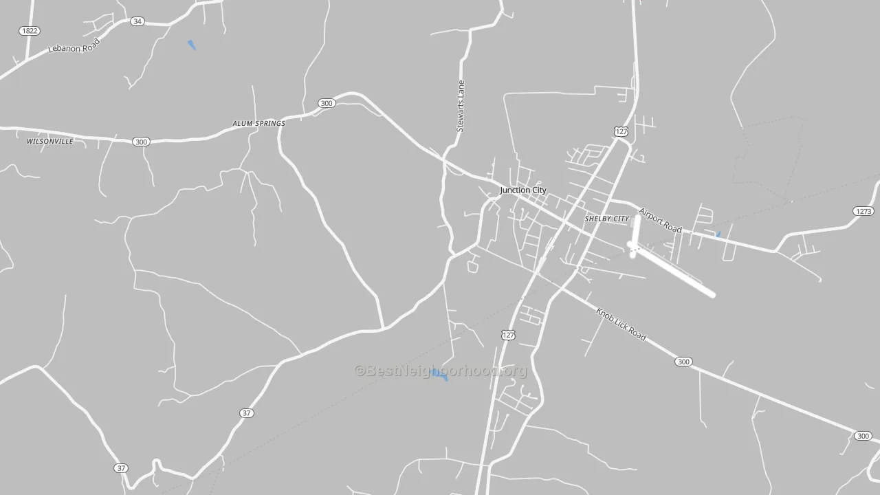Transit Grade map of 40440, KY