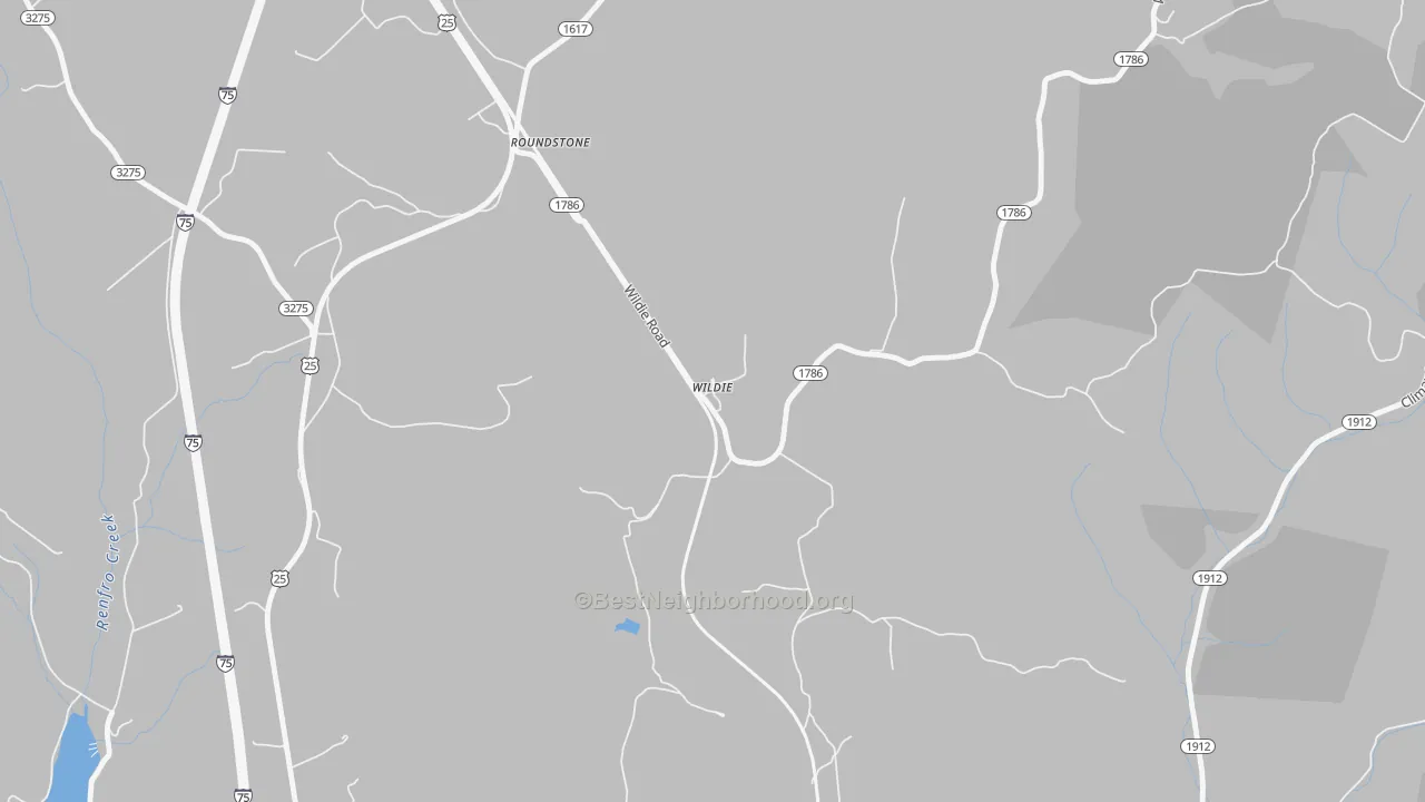 Transit Grade map of 40492, KY