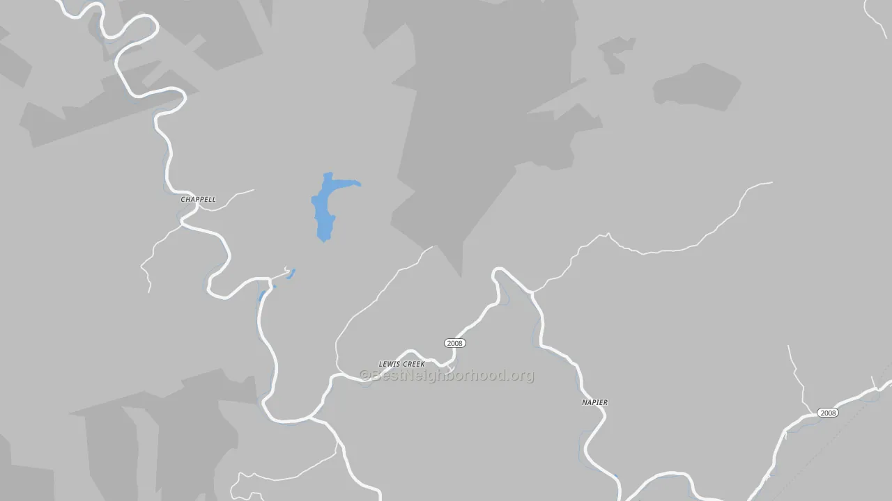 Transit Grade map of 40816, KY