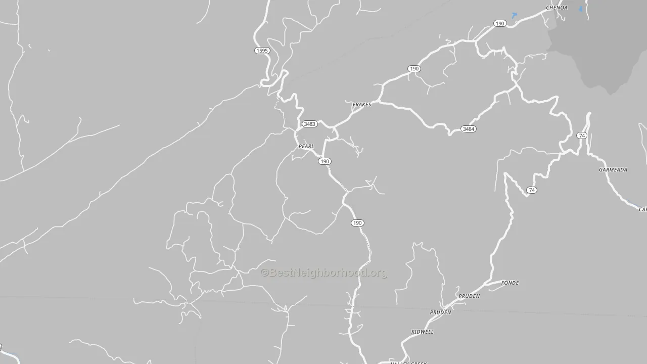 Transit Grade map of 40940, KY