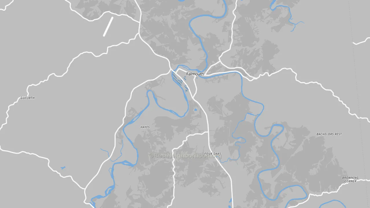 Transit Grade map of 41040, KY