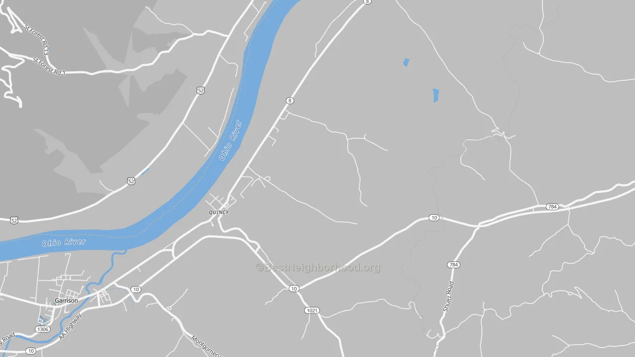 Transit Grade map of 41166, KY