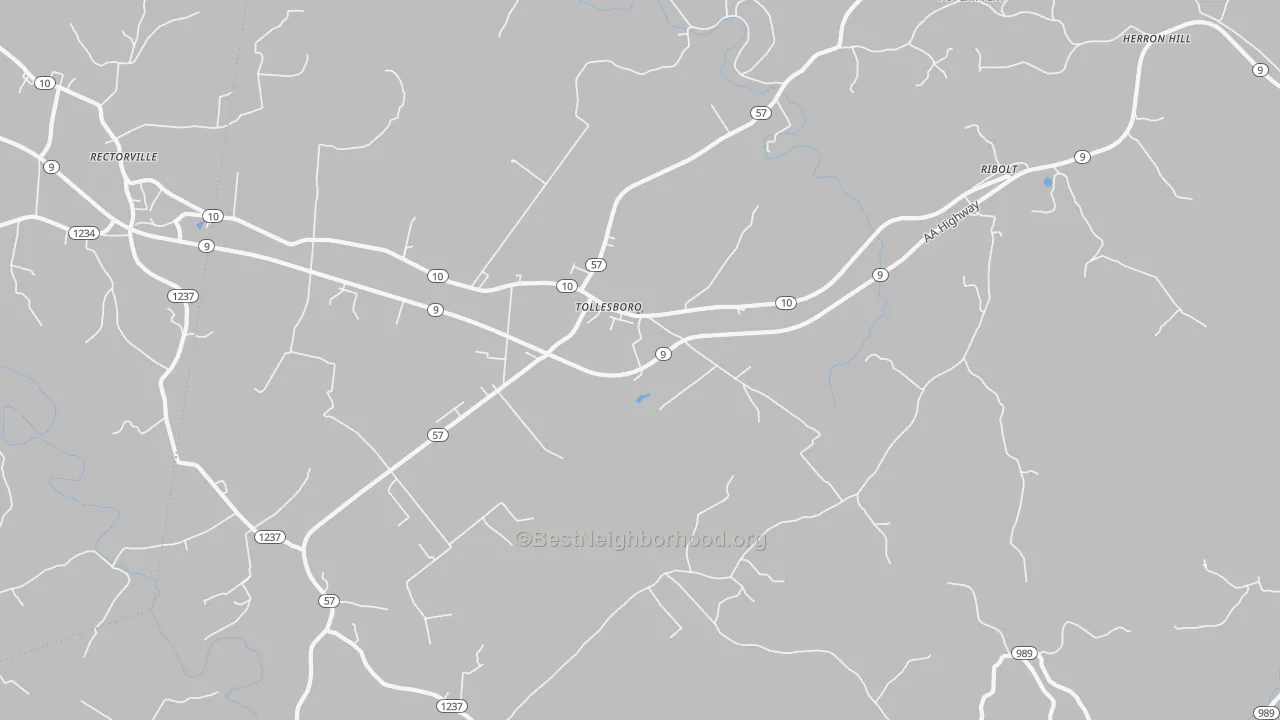 Transit Grade map of 41189, KY