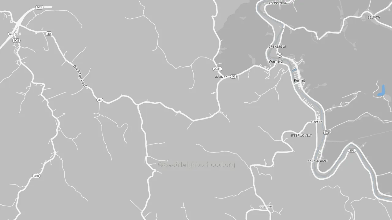 Transit Grade map of 41203, KY