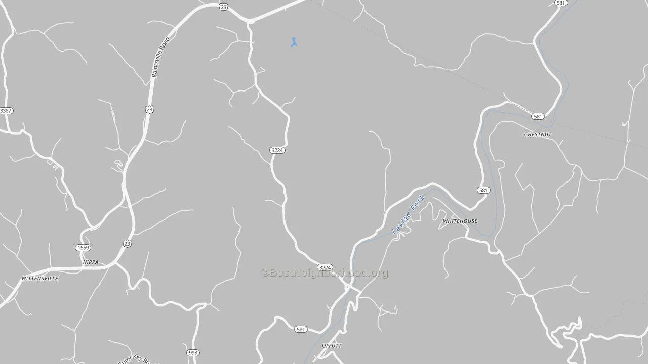 Transit Grade map of 41254, KY