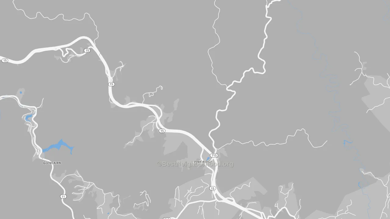 Transit Grade map of 41360, KY