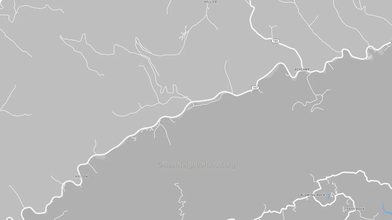 Transit Grade map of 41512, KY