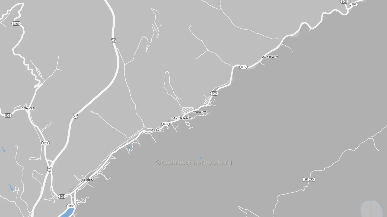 Transit Grade map of 41517, KY