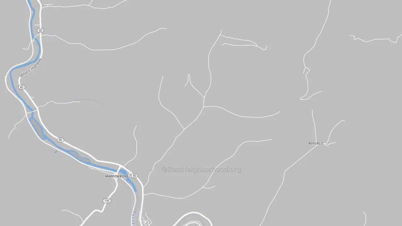 Transit Grade map of 41559, KY