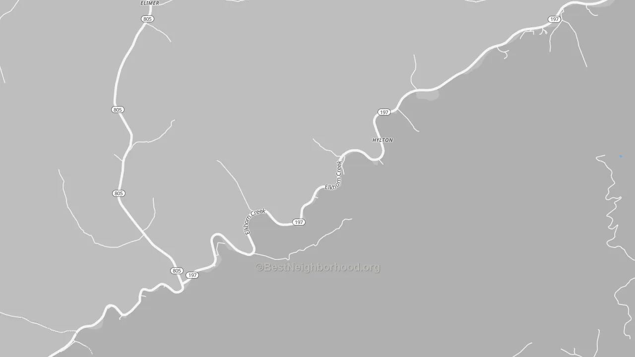 Transit Grade map of 41563, KY