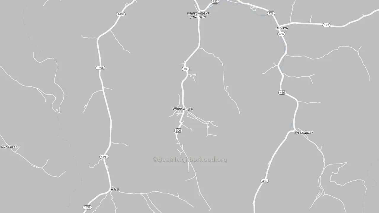 Transit Grade map of 41669, KY