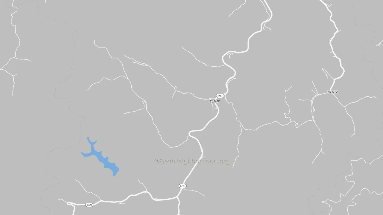 Transit Grade map of 41763, KY