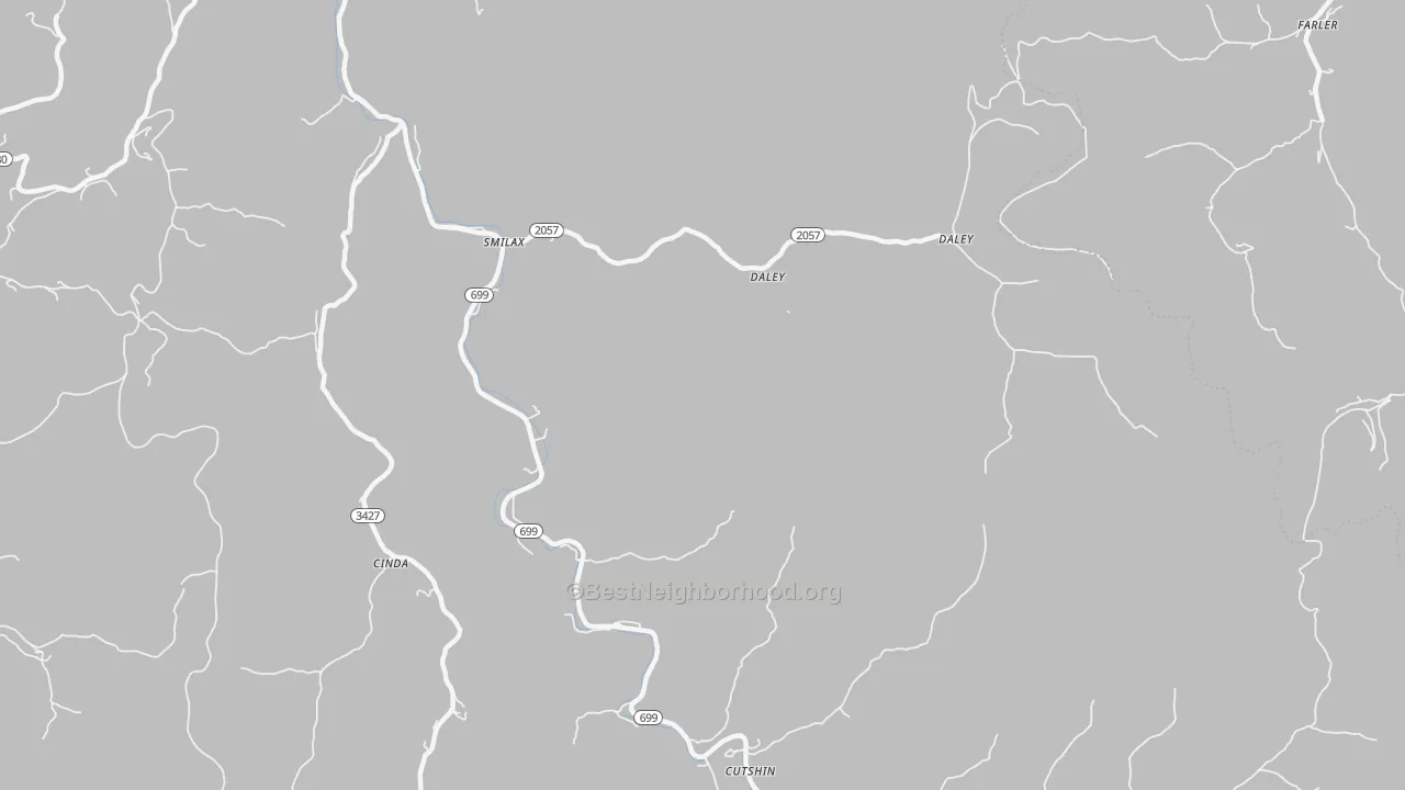 Transit Grade map of 41764, KY
