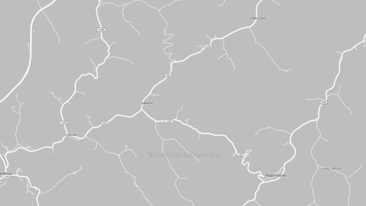 Transit Grade map of 41817, KY