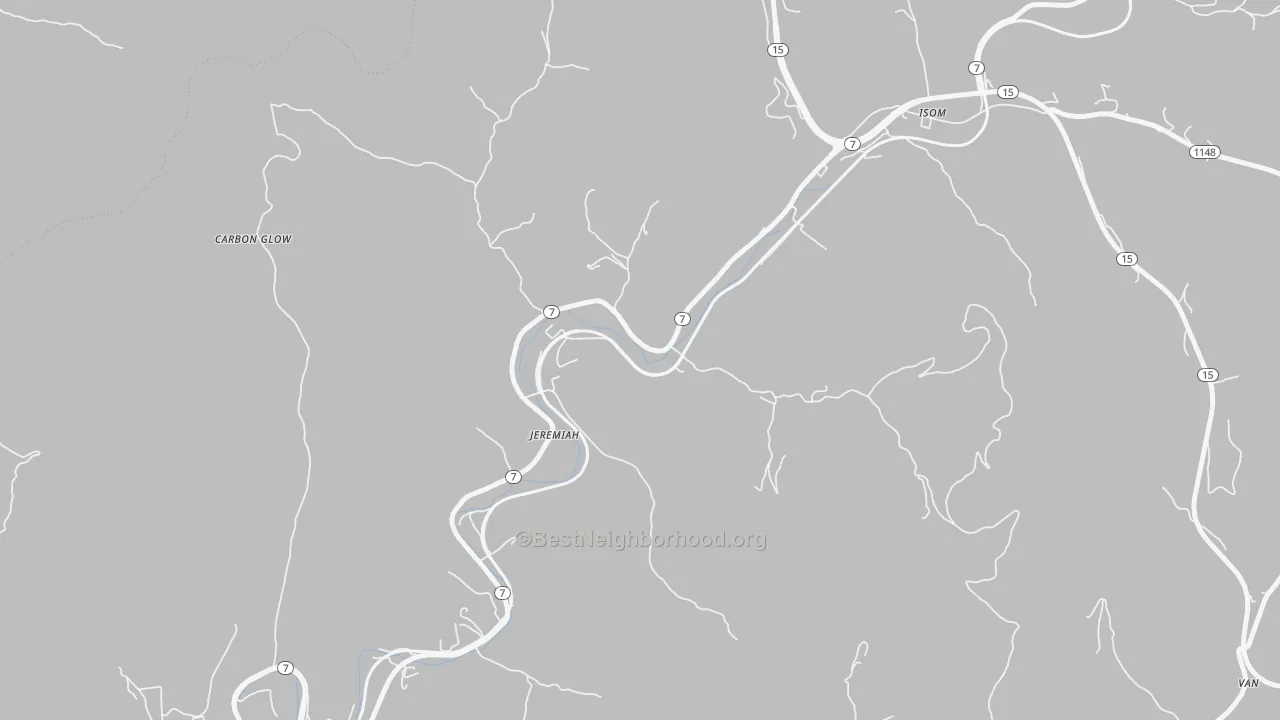 Transit Grade map of 41826, KY