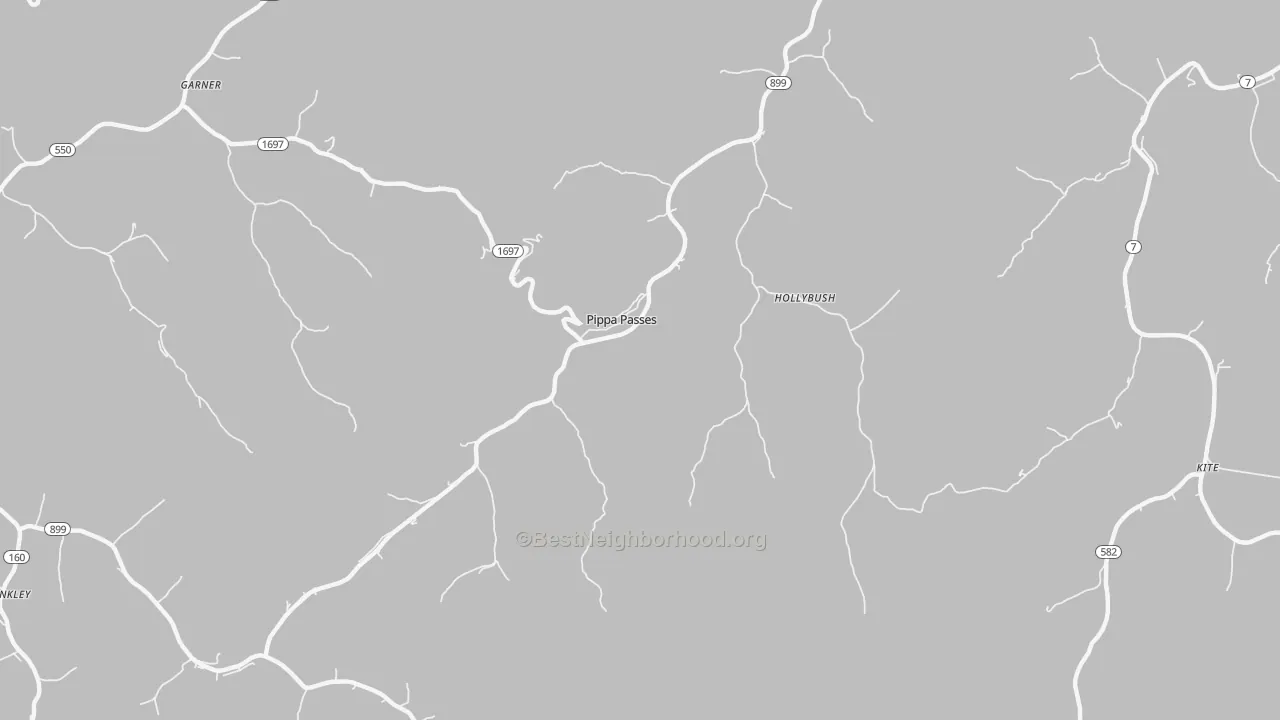 Transit Grade map of 41844, KY