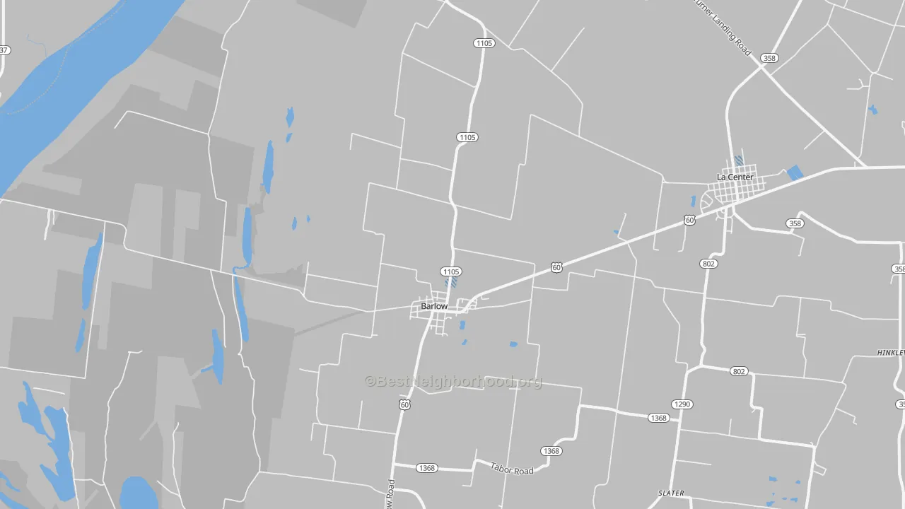 Transit Grade map of 42024, KY