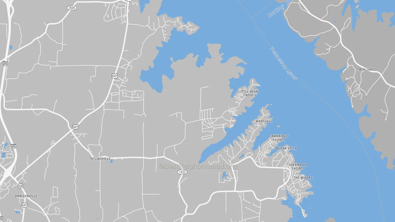 Transit Grade map of 42044, KY