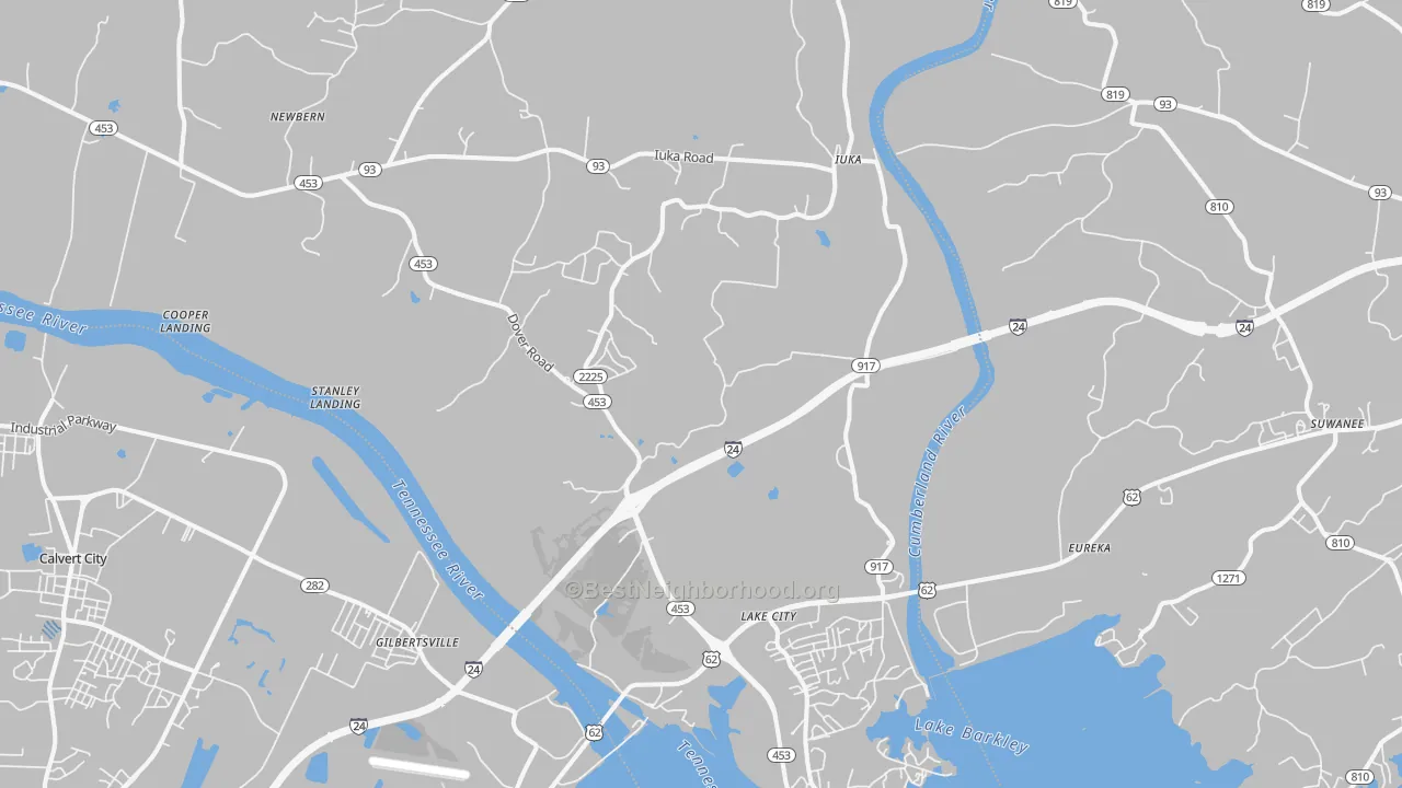 Transit Grade map of 42045, KY