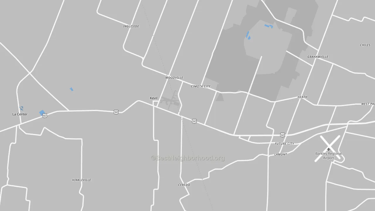 Transit Grade map of 42053, KY