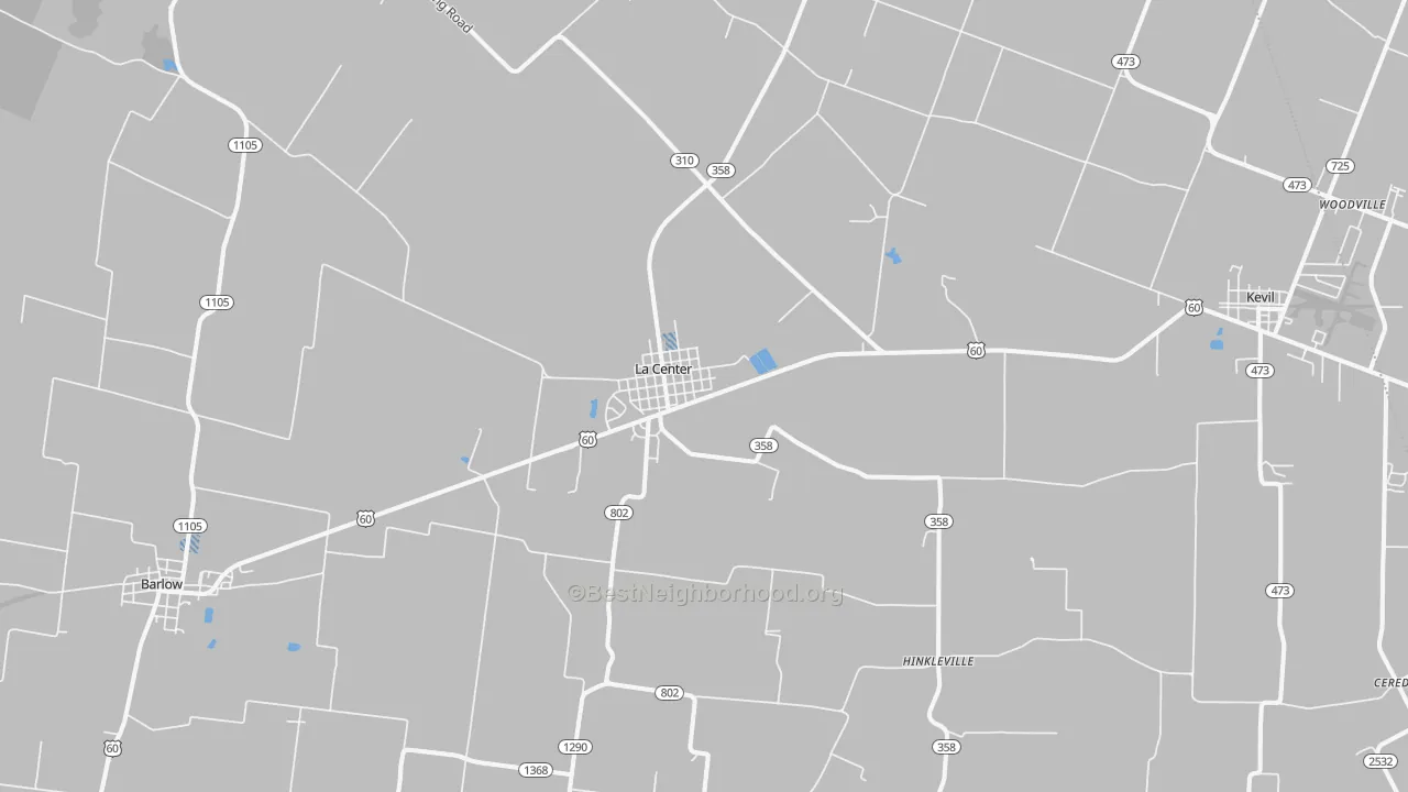 Transit Grade map of 42056, KY