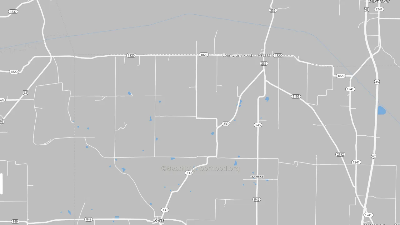 Transit Grade map of 42069, KY