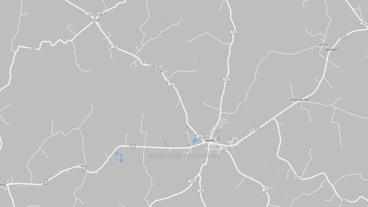 Transit Grade map of 42078, KY