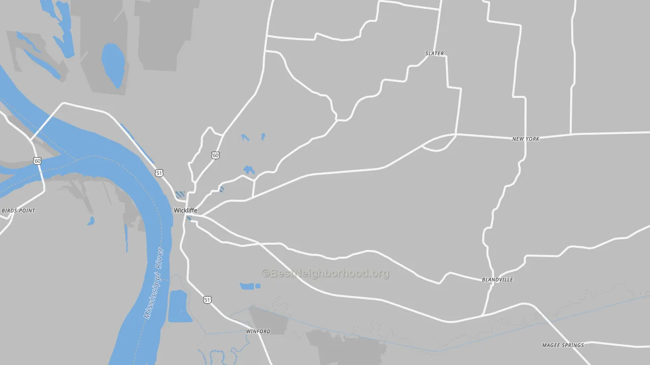 Transit Grade map of 42087, KY