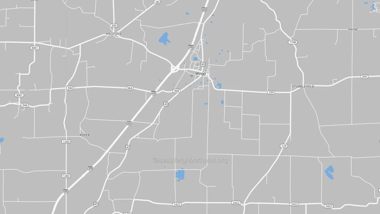 Transit Grade map of 42088, KY