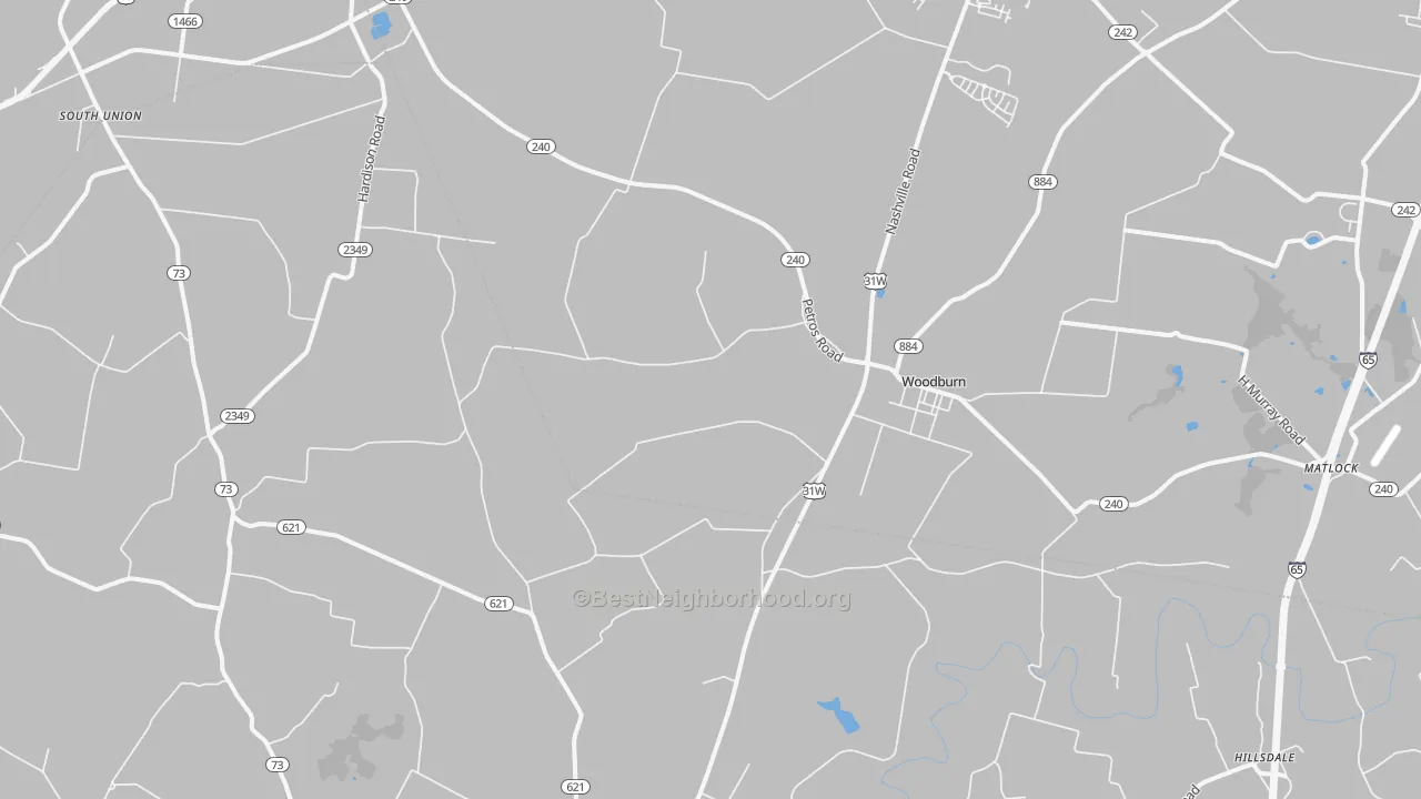 Transit Grade map of 42170, KY
