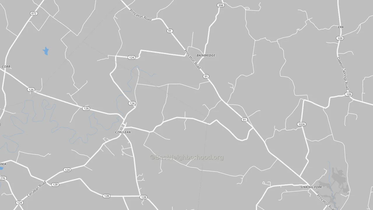 Transit Grade map of 42215, KY