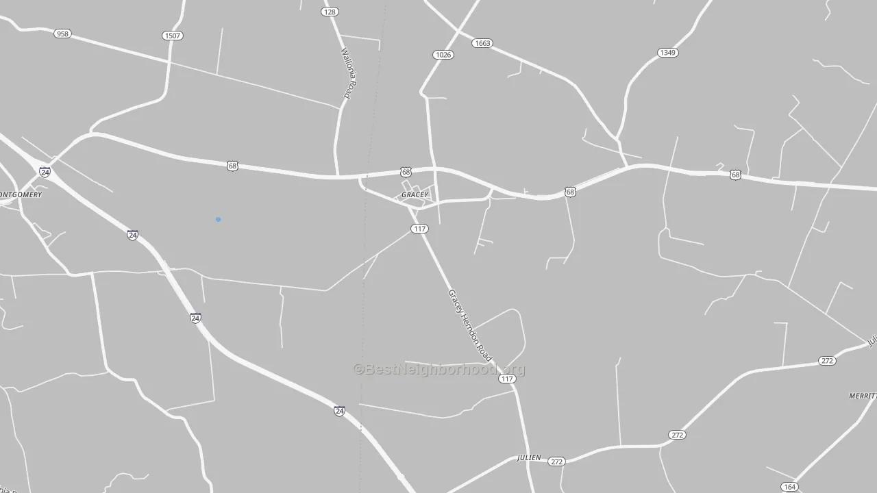 Transit Grade map of 42232, KY