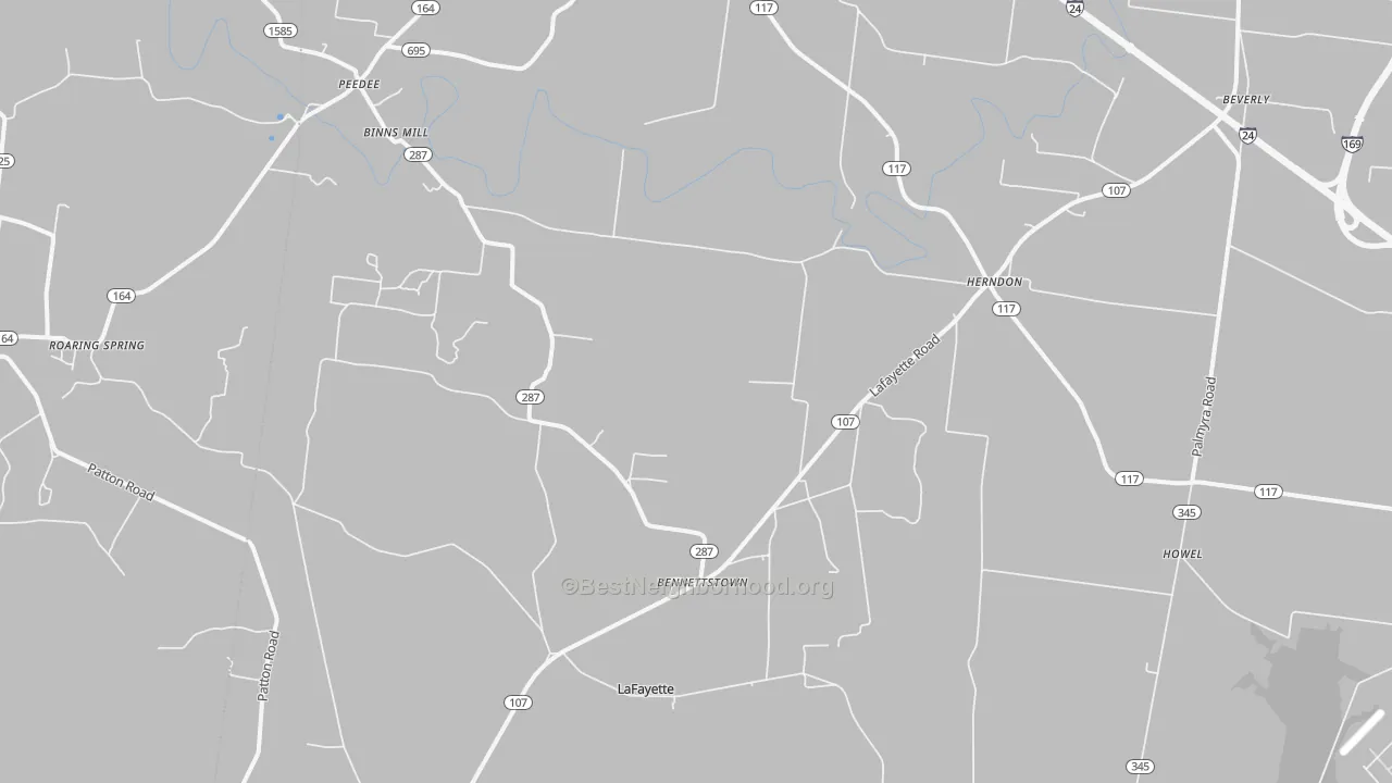 Transit Grade map of 42236, KY